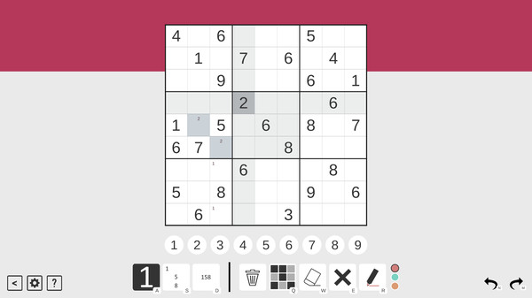Скриншот из Classic Sudoku