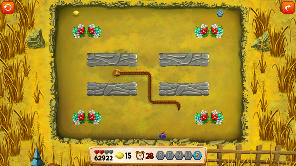 Скриншот из Classic Snake Adventures