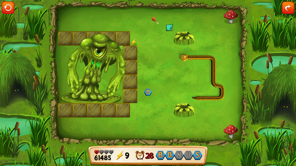 Скриншот из Classic Snake Adventures