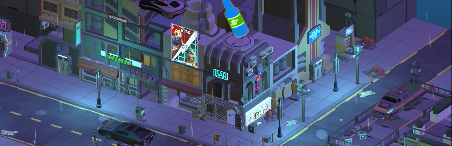 Cyberpunk Bar Sim