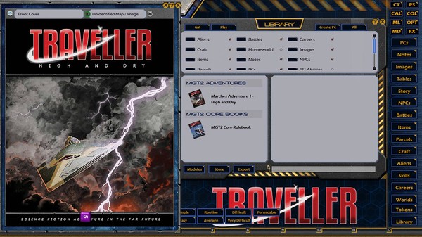 Скриншот из Fantasy Grounds - Marches Adventure 1: High and Dry (MGT2)