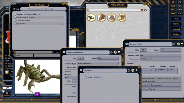 Скриншот из Fantasy Grounds - Marches Adventure 1: High and Dry (MGT2)