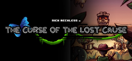 Nick Reckless in The Curse of the Lost Cause cover art