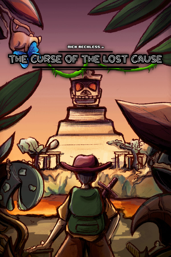 Steam portrait for Nick Reckless in The Curse of the Lost Cause.