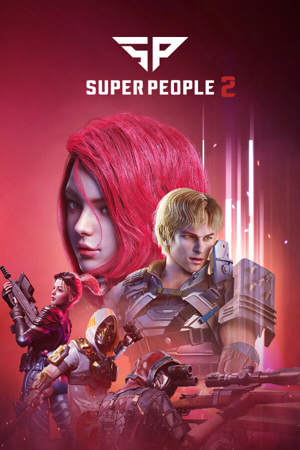 Steam portrait for SUPER PEOPLE.