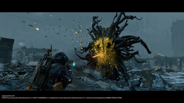 Скриншот из DEATH STRANDING