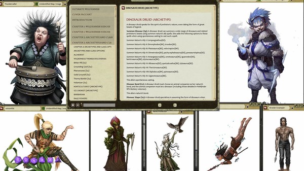 Скриншот из Fantasy Grounds - Pathfinder RPG - Ultimate Wilderness (PFRPG)