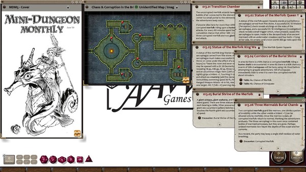 Скриншот из Fantasy Grounds - Mini-Dungeon Monthly #5 (5E)