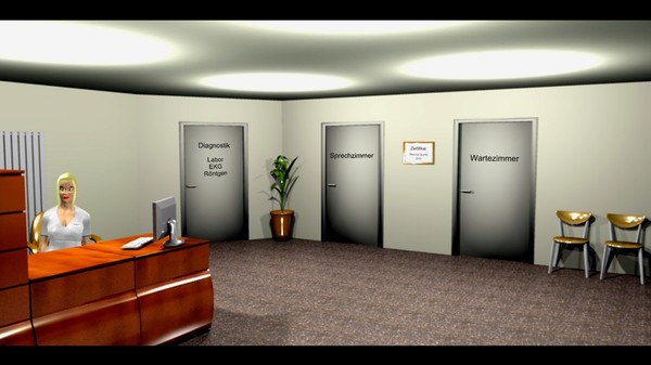 Скриншот из Arzt Simulator