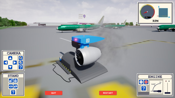 Скриншот из MCAS Simulation
