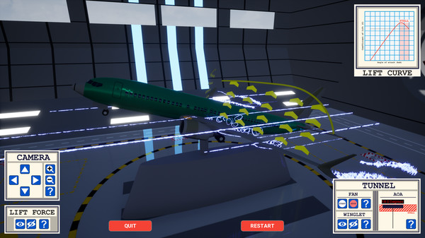 Скриншот из MCAS Simulation