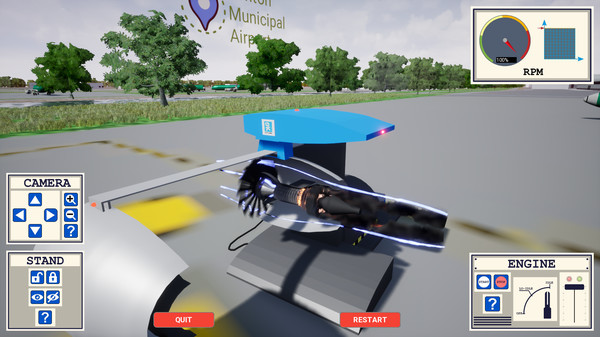 Скриншот из MCAS Simulation