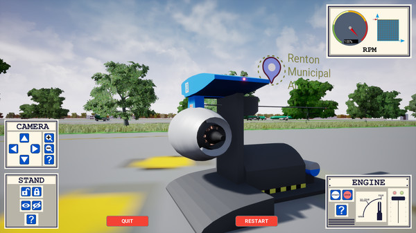 Скриншот из MCAS Simulation