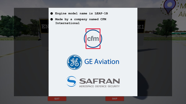 Скриншот из MCAS Simulation