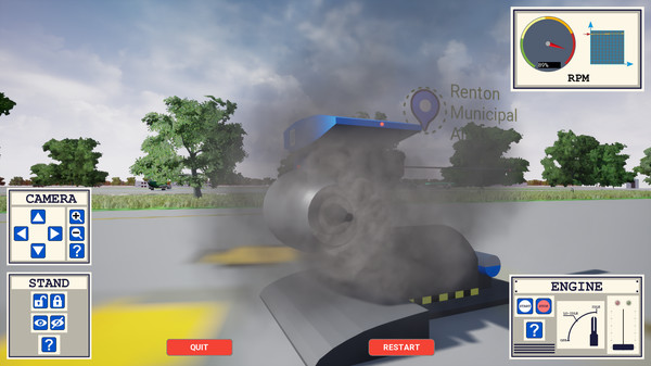 Скриншот из MCAS Simulation