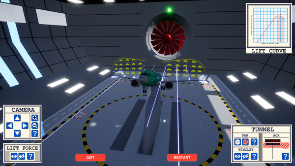 Скриншот из MCAS Simulation
