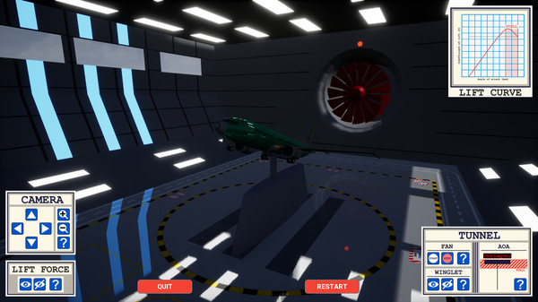 Скриншот из MCAS Simulation