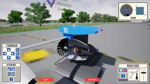 Скриншот из MCAS Simulation