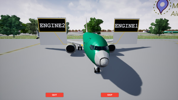 Скриншот из MCAS Simulation