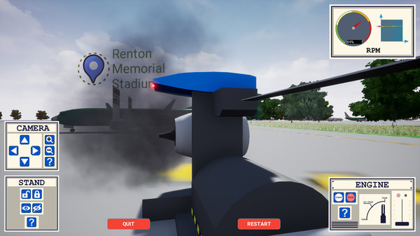 Скриншот из MCAS Simulation