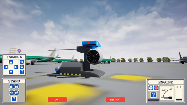 Скриншот из MCAS Simulation