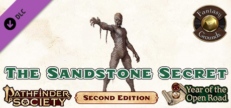 Fantasy Grounds - Pathfinder 2 RPG - Pathfinder Society Quest #1: The Sandstone Secret (PFRPG2) cover art