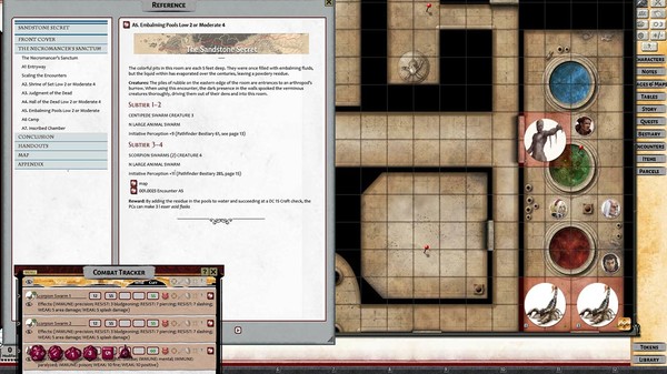 Скриншот из Fantasy Grounds - Pathfinder 2 RPG - Pathfinder Society Quest #1: The Sandstone Secret (PFRPG2)