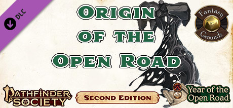 Fantasy Grounds - Pathfinder 2 RPG - Pathfinder Society Scenario #1-00: Origin of the Open Road (PFRPG2) cover art
