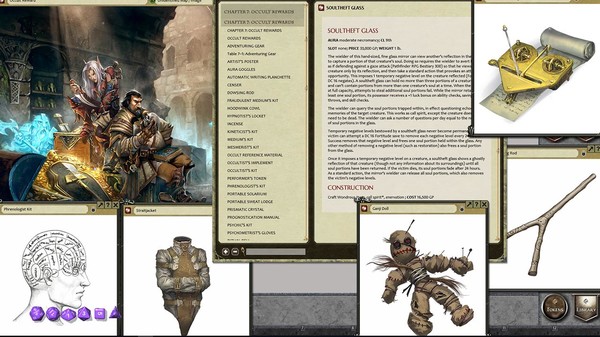 Скриншот из Fantasy Grounds - Pathfinder RPG - Occult Adventures (PFRPG)