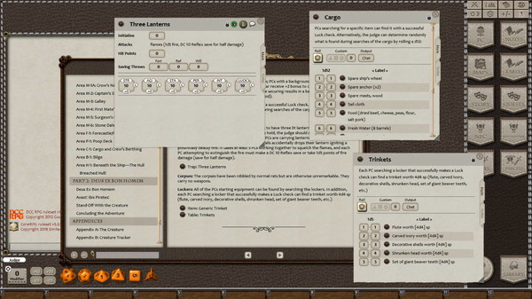 Скриншот из Fantasy Grounds - Dungeon Crawl Classics Horror #5: Creep, Skrag, Creep! (DCC)