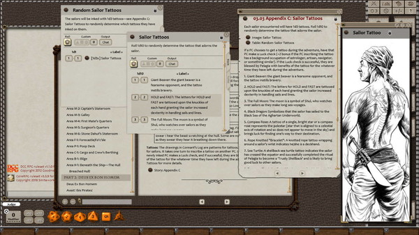 Скриншот из Fantasy Grounds - Dungeon Crawl Classics Horror #5: Creep, Skrag, Creep! (DCC)
