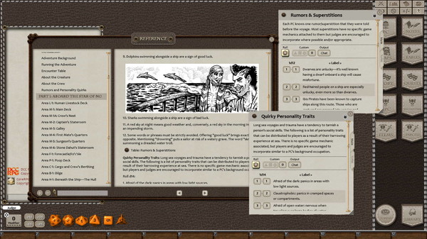 Скриншот из Fantasy Grounds - Dungeon Crawl Classics Horror #5: Creep, Skrag, Creep! (DCC)