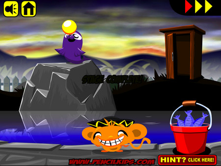 Скриншот из Monkey GO Happy