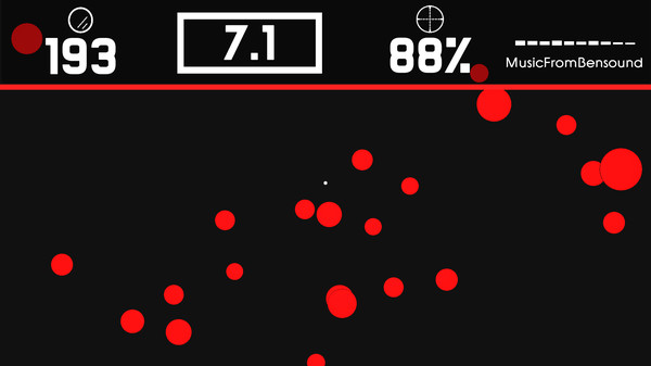 Musical Aim Trainer game for Linux 1