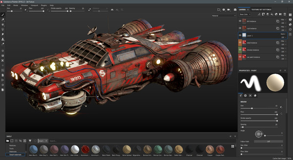 Substance Painter 2020 game for Linux 1