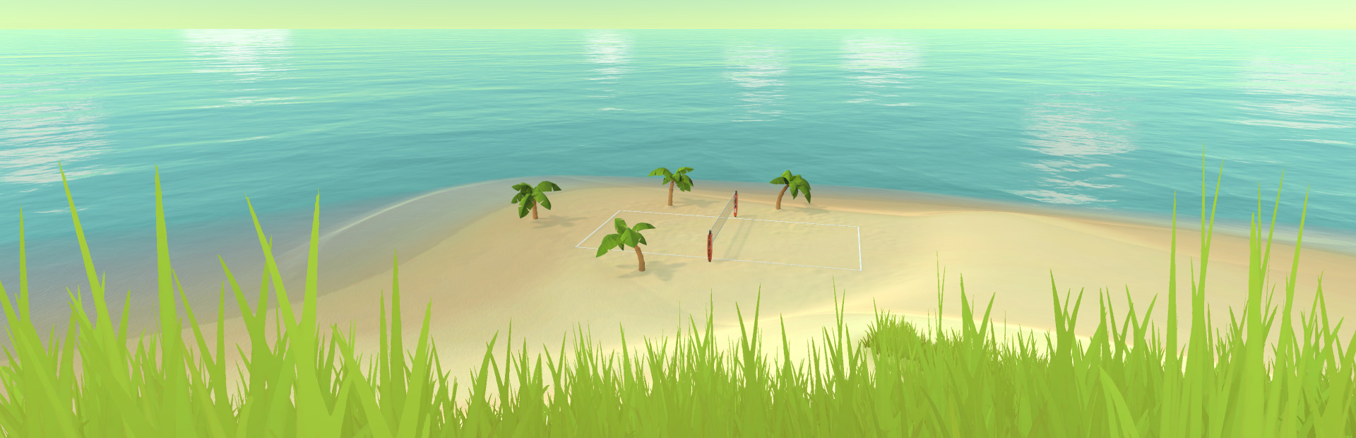 Volleyball Fever Flat