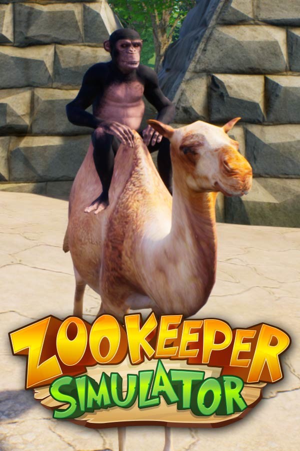 Steam portrait for ZooKeeper Simulator.