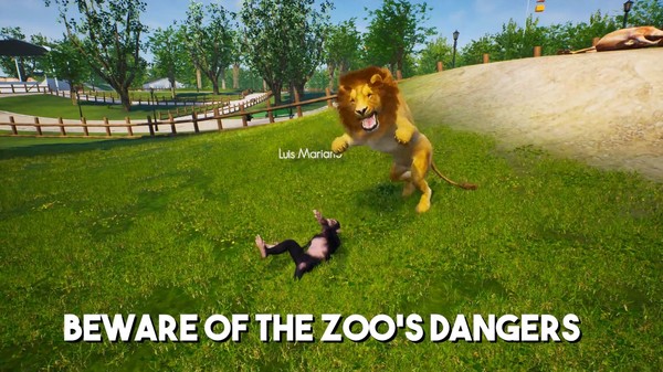 Скриншот из ZooKeeper Simulator Скриншот из ZooKeeper Simulator