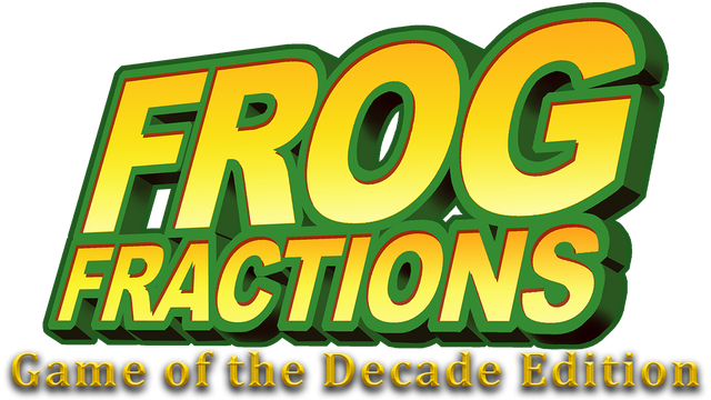 Frog Fractions: Game of the Decade Edition Logo