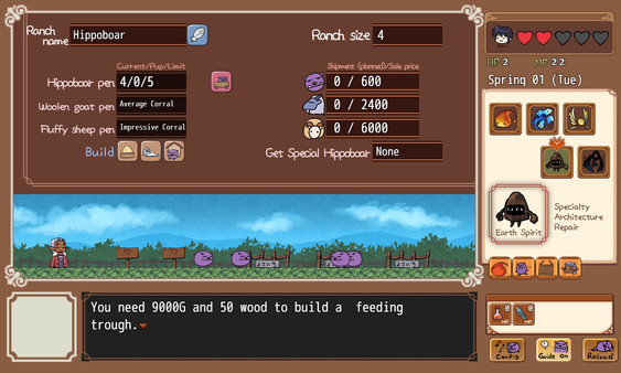 Скриншот из Hippoboar Rancher