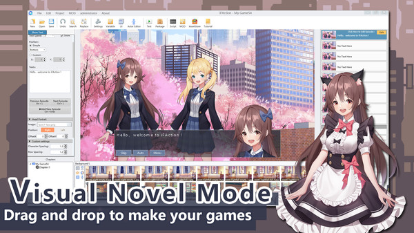 iFAction Game Maker game for Linux 1