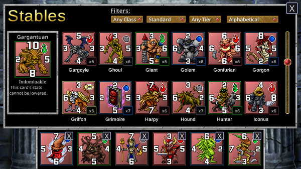 Скриншот из Trial of the Gods: Siralim CCG