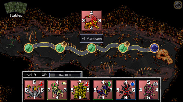 Скриншот из Trial of the Gods: Siralim CCG