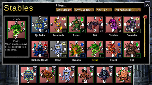 Скриншот из Trial of the Gods: Siralim CCG