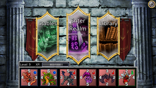 Скриншот из Trial of the Gods: Siralim CCG