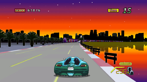 Скриншот из Ocean Drive Challenge Remastered