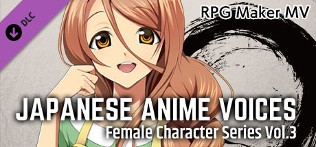 RPG Maker MV - Japanese Anime Voices：Female Character Series Vol.3 cover art
