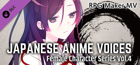 RPG Maker MV - Japanese Anime Voices：Female Character Series Vol.4 cover art
