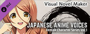 Visual Novel Maker - Japanese Anime Voices：Female Character Series Vol.3
