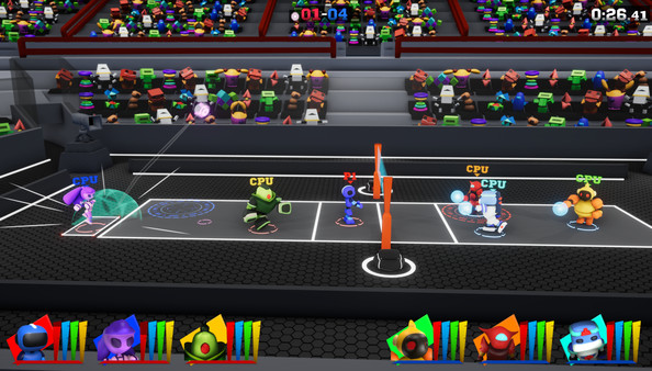 VolleyBrawl game for Linux 1